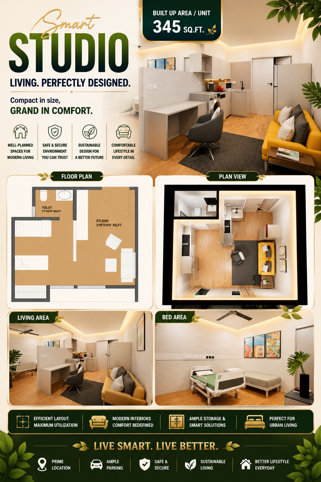 Studio Apartment