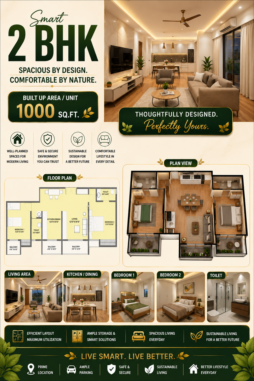 2 BHK Apartment